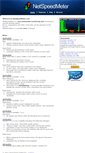 Mobile Screenshot of netspeedmeter.com